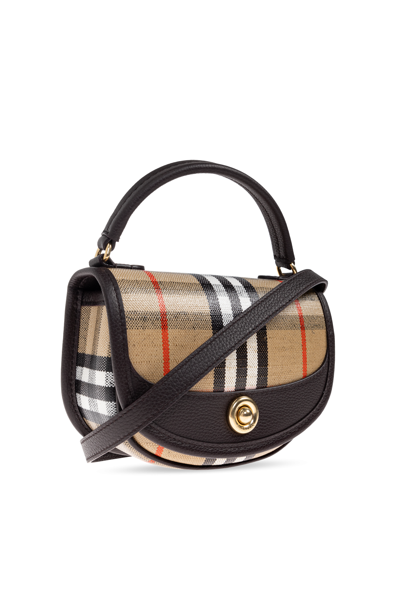 トートバッグ Burberry Highlands Mini Purse - Burberry - Cotton - Beige Beige Handbag `Highlands Mini` Burberry - Vitkac Canada